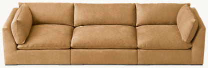 Costera Modular Leather 3-Piece Sofa