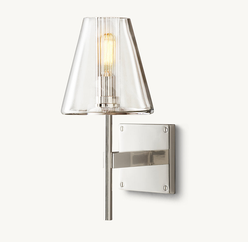 Fulham Glass Shade Sconce