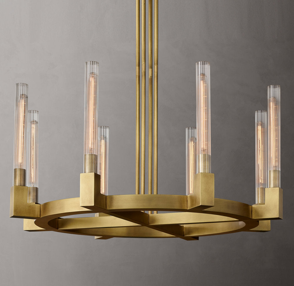 Cannele Round Chandelier 36"