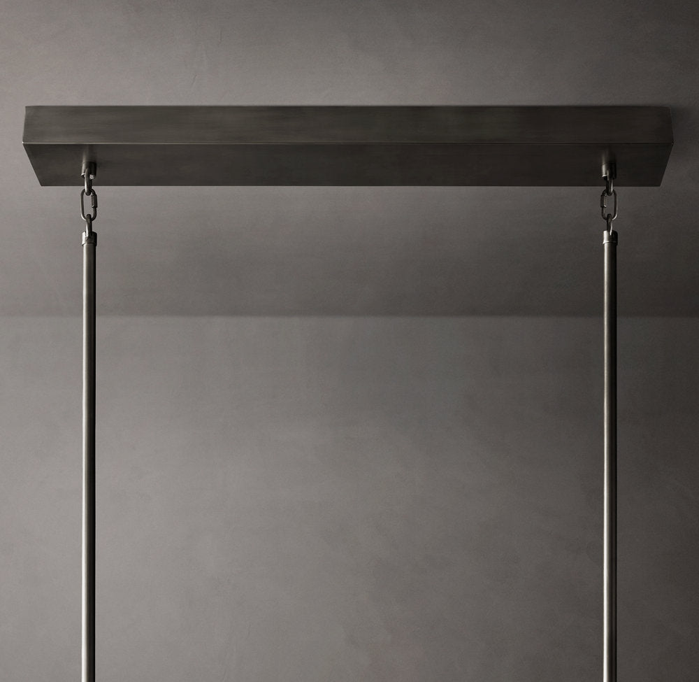 Arcachon LED Rectangular Chandelier 54"