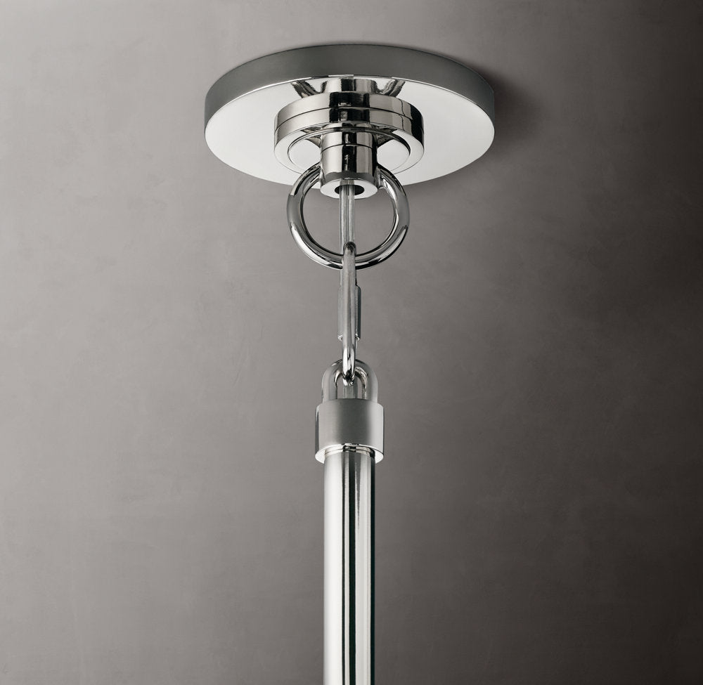 Boule De Cristal Clear Glass Round Chandelier 24"