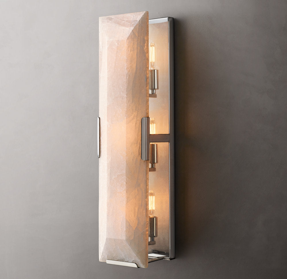 Harlow Calcite Linear Sconce