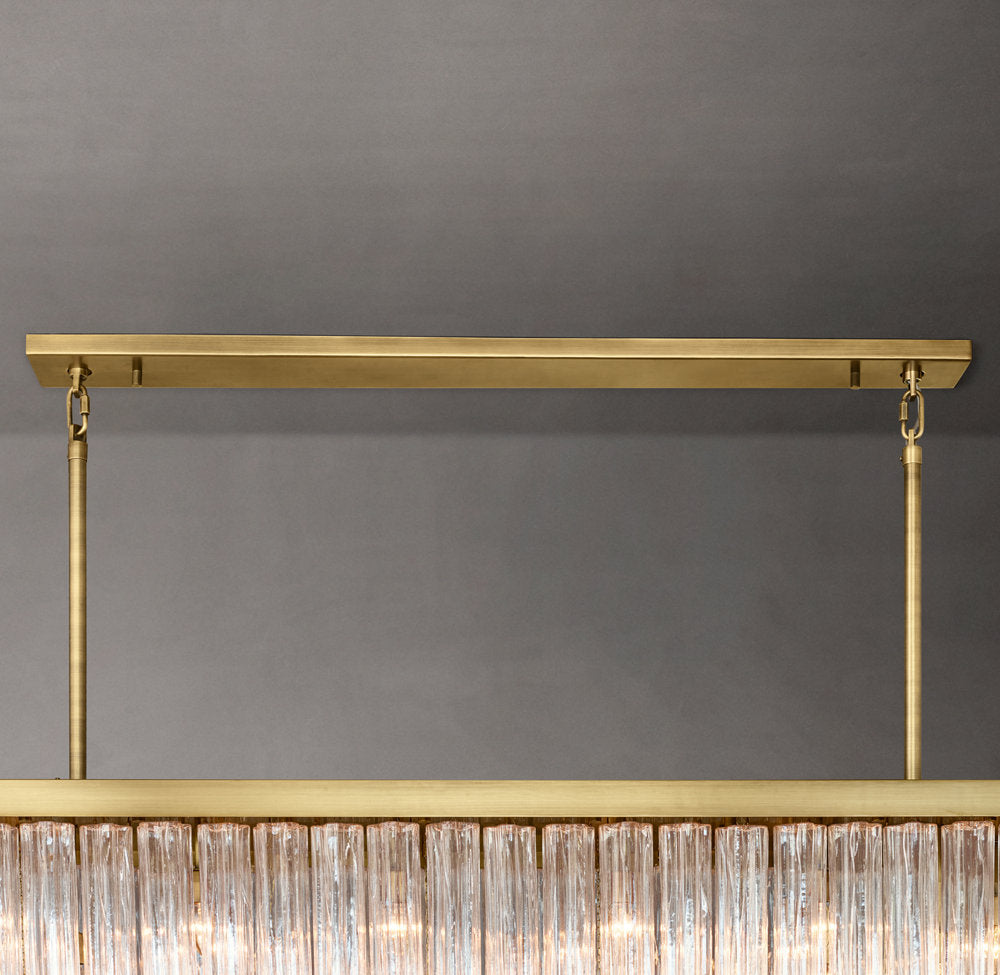Cielo Rectangular Chandelier 73"