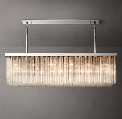 Cielo Rectangular Chandelier 73"