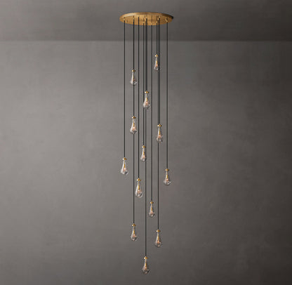 Rain Round Chandelier 36"