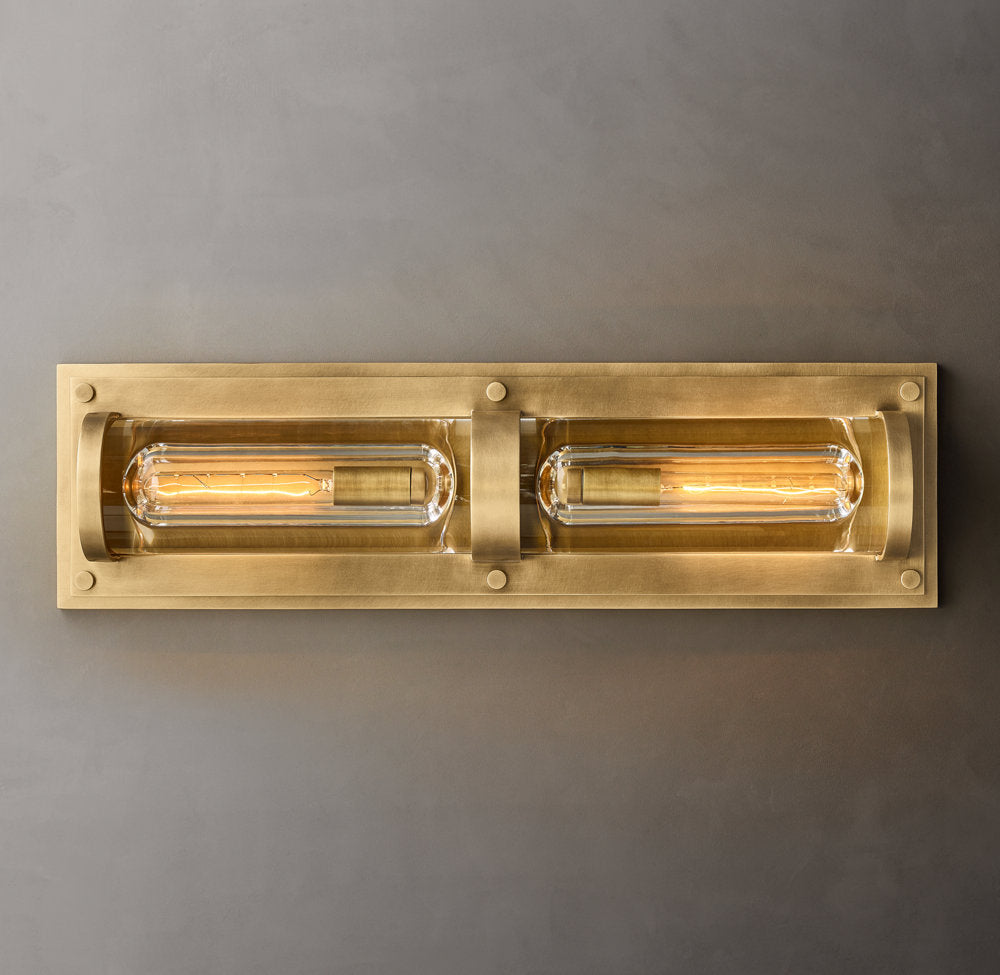 Savile Round Linear Sconce