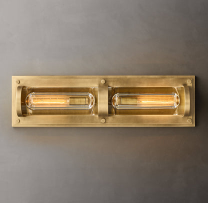 Savile Round Linear Sconce