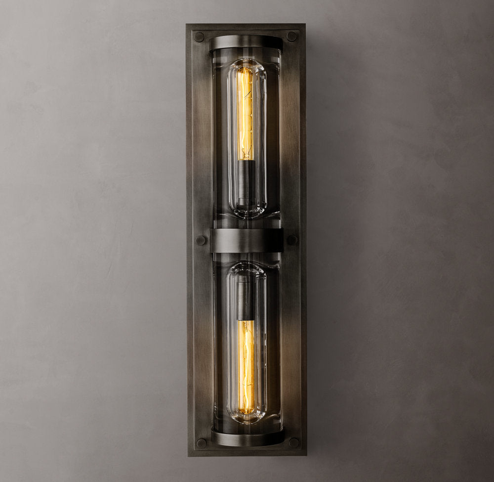 Savile Round Linear Sconce