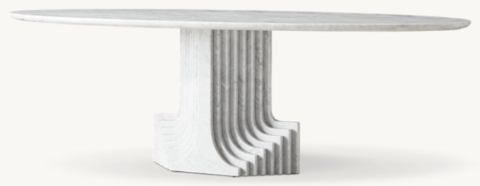 Strada Oval Dining Table