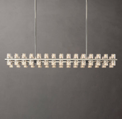 Arcachon LED Rectangular Chandelier 54"