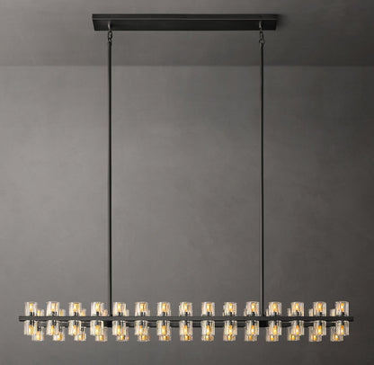 Arcachon LED Rectangular Chandelier 54"