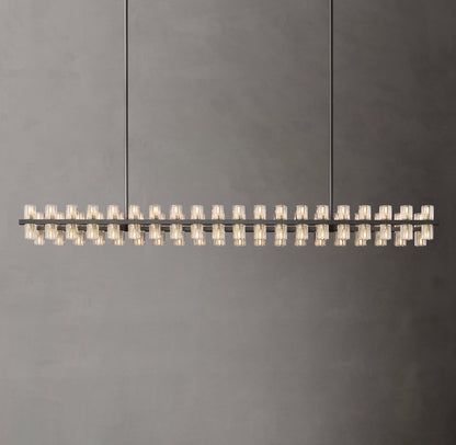 Arcachon LED Rectangular Chandelier 72"