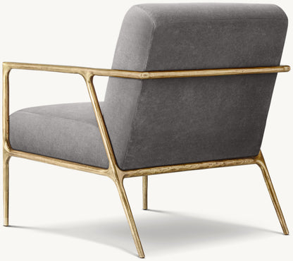 Thaddeus Track Arm Chair