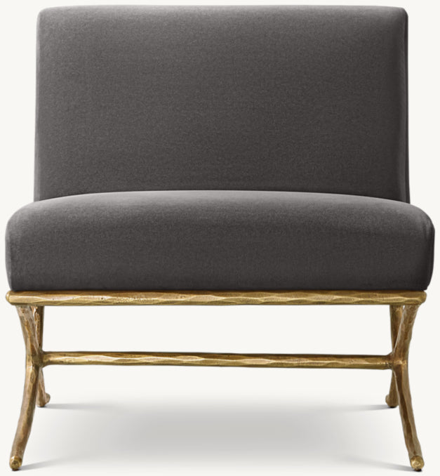 Thaddeus X-Base Slipper Chair