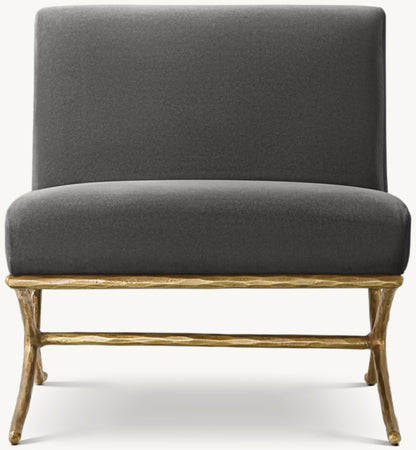 Thaddeus X-Base Slipper Chair