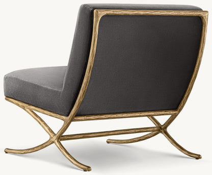 Thaddeus X-Base Slipper Chair