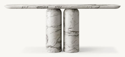 Cupola Carved Console Table