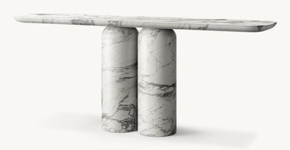 Cupola Carved Console Table