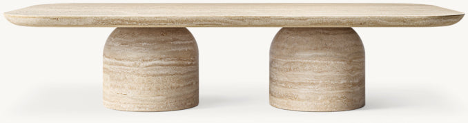 Cupola Carved Coffee Table