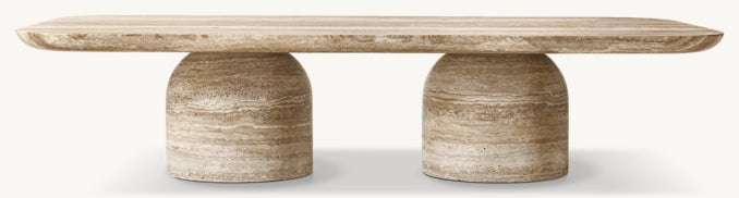 Cupola Carved Coffee Table