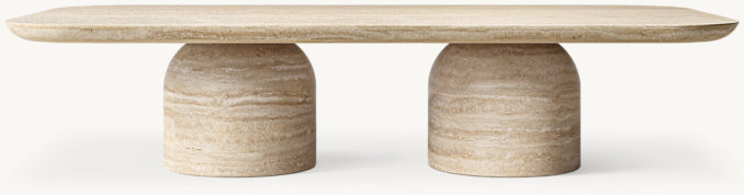 Cupola Carved Coffee Table