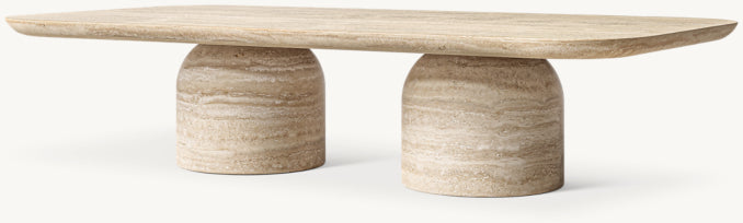 Cupola Carved Coffee Table