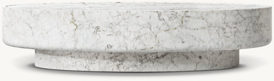 Vitolo Carved Oval Coffee Table