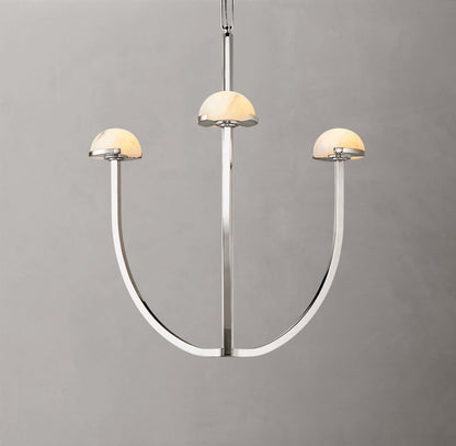 Pedra Round Chandelier 24"