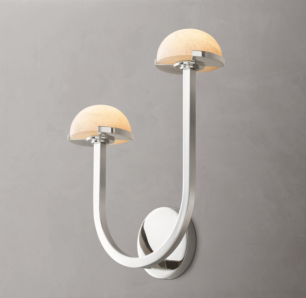 Pedra Double Sconce - Left