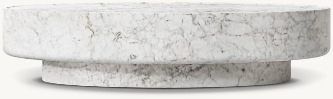 Vitolo Carved Oval Coffee Table