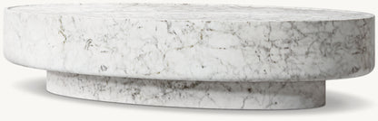 Vitolo Carved Oval Coffee Table