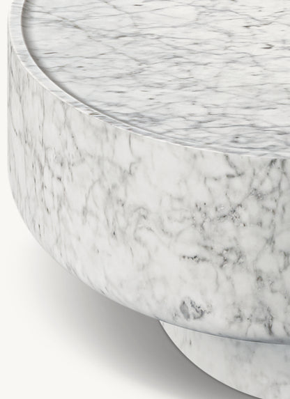 Vitolo Carved Oval Coffee Table