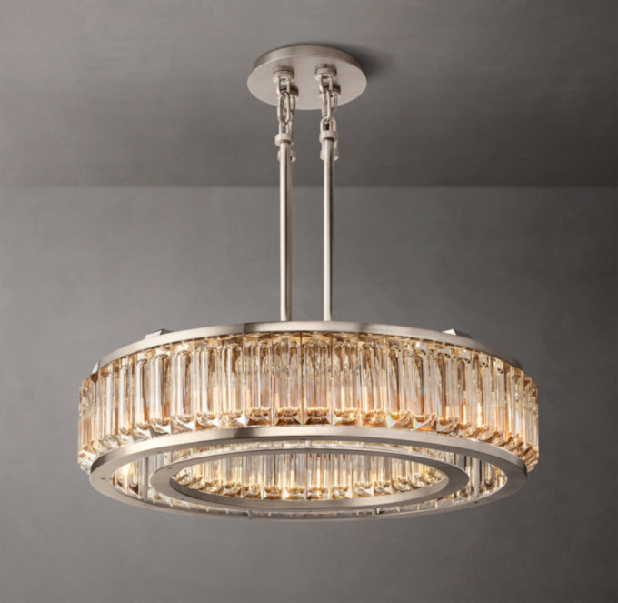 Maurier Round Chandelier 37"