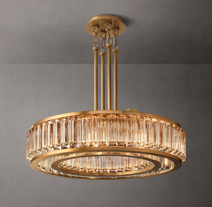 Maurier Round Chandelier 37"