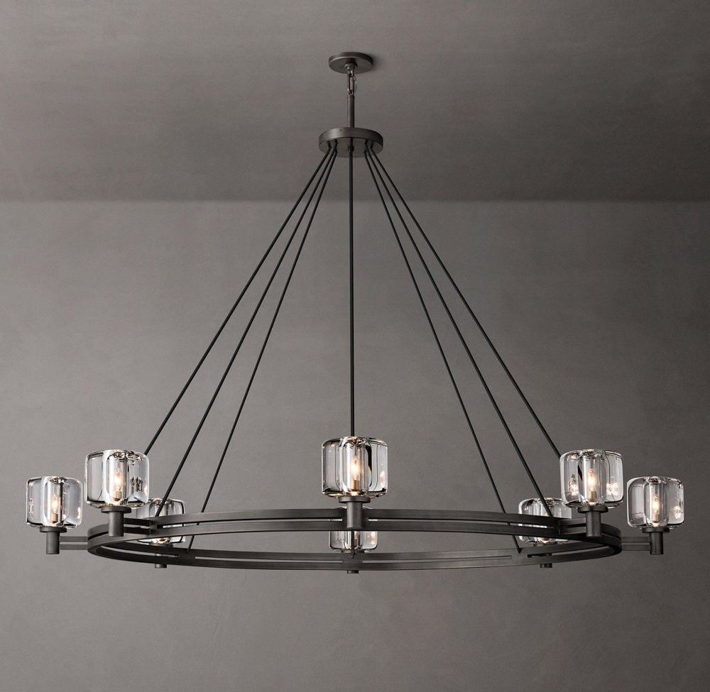Demaret Round Chandelier 60"