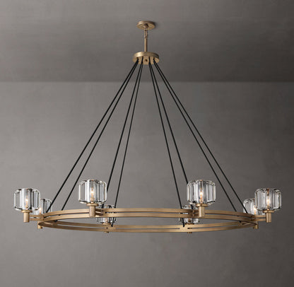 Demaret Round Chandelier 60"