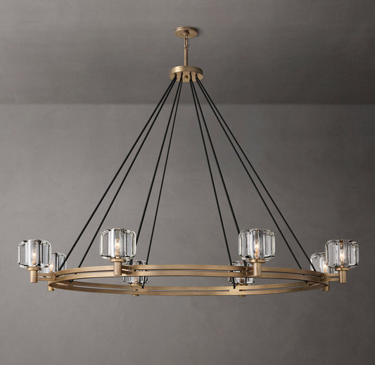 Demaret Round Chandelier 60"