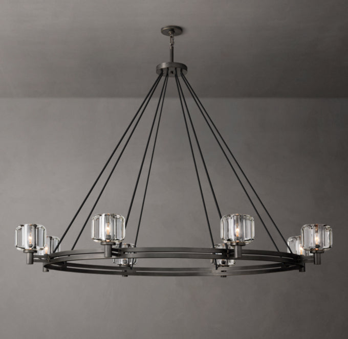 Demaret Round Chandelier 60"