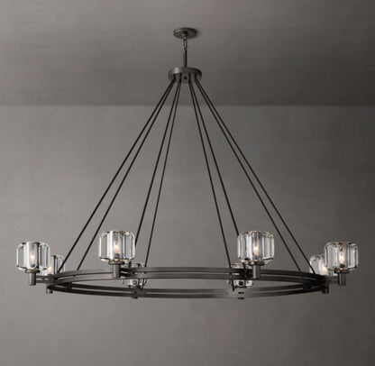 Demaret Round Chandelier 60"