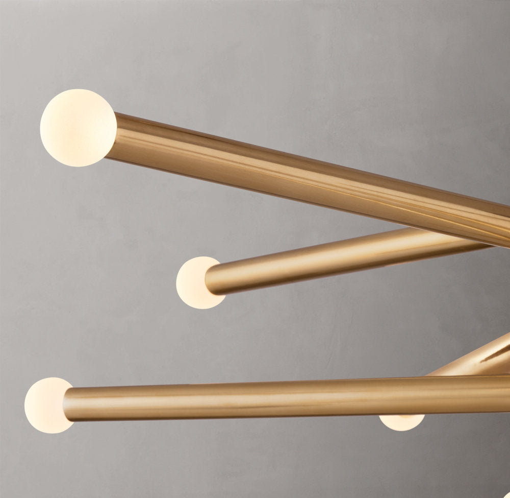 Rousseau 10-Light Mobile Orb Chandelier