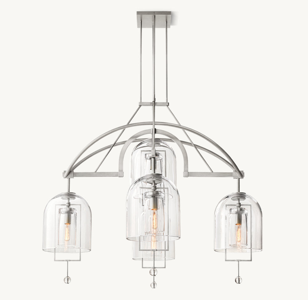 Fulcrum Round Chandelier