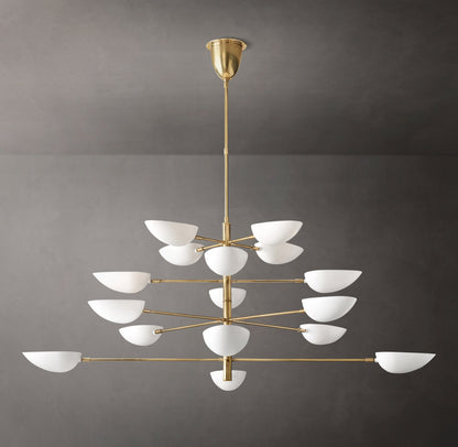 Graphic Chandelier 70"