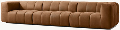 Dario Modular Leather 3-Piece Sofa