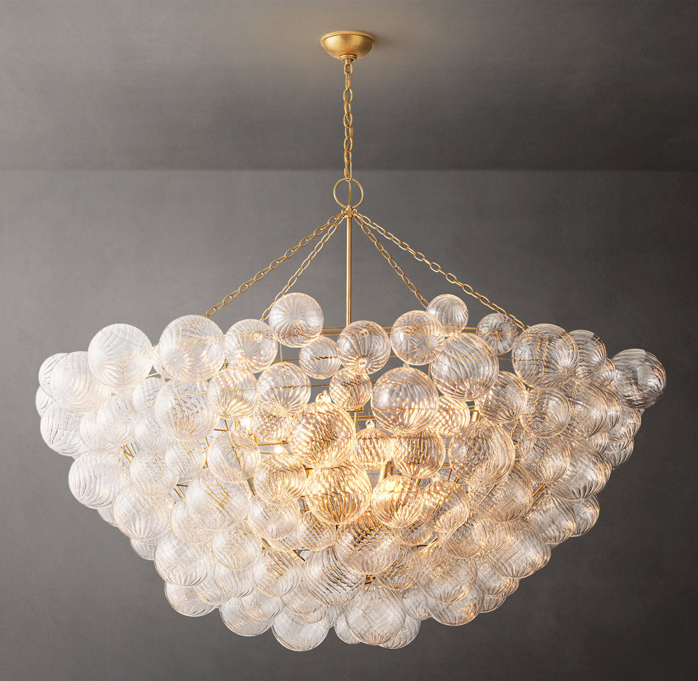 Talia Round Chandelier 66"