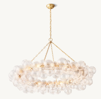 Talia Ring Chandelier 54"