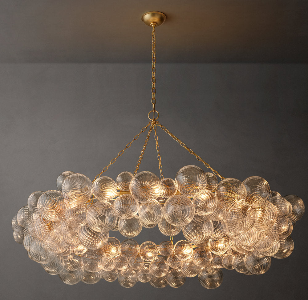 Talia Ring Chandelier 63"