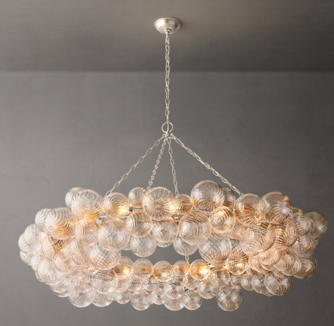 Talia Ring Chandelier 63"