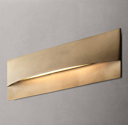 Taza Horizontal Rectangular Sconce