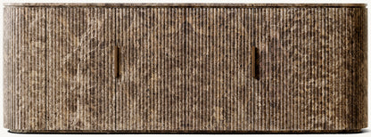 Byron Reeded Stone 4-door Sideboard