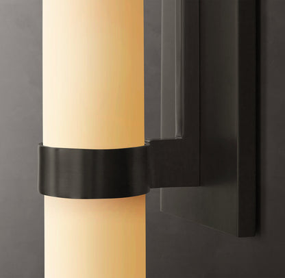 Ravelle Milk Glass Sconce